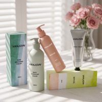 Lot de Bouteilles Vides en Aluminium pour Soins de la Peau 30ml 50ml 100ml avec Pompe Distributrice pour Lotion, Shampoing, Gel Douche, avec Manchons et Kit de Base en Boîte
