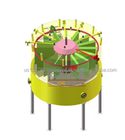 Usine d'extraction d'huile automatique à haute efficacité de 100 TPD pour l'huile de soja, de son de riz, d'olive et de sésame