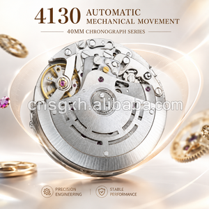 นาฬิกาข้อมือผู้ชาย BT Factory Luxury Bezel 40 มม. ดีไซน์หรูหรา ระดับธุรกิจ คุณภาพสูง กลไกจักรกล 4130 รุ่น J42 ประดับเพชรเต็มหน้าปัด - Product Image 1