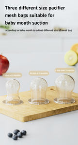 Empeng Buah Bayi Silikon Bebas BPA, Aman untuk Makanan Segar, untuk Anak - Product Image 4