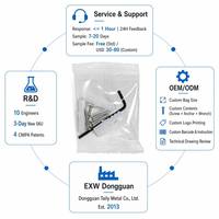 Kit de vis et d'ancrage pour sacs PE personnalisés, ensemble de quincaillerie d'ancrage mural, pack de vis, kit de fixation pour meubles avec emballage en sac plastique