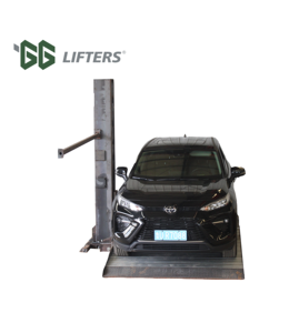 Одноколонный автоподъемник гидравлический автоподъемник один пост автомобильный Лифт для продажи парковочный Лифт по цене - Product Image 2