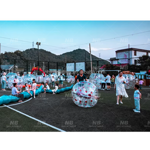 Balón de Burbuja Hinchable de PVC de 1.5m para Uso Humano, Balón de Fútbol Corporal, Balón Hinchable Protector, Balón Hinchable de PVC de 1.5m para Uso Humano - Product Image 1