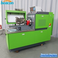 Medidor de caudal de bomba BEACON 12PSB-S VE Bancos de prueba de bombas de inyección de combustible diésel para bombas de combus