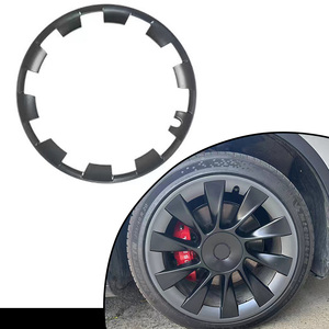 Costume pour Tesla Model Y Kit d'accessoires extérieurs RimCase Wheel Protector Rim case Enjoliveurs <span class=keywords><strong>Anneau</strong></span> <span class=keywords><strong>de</strong></span> <span class=keywords><strong>protection</strong></span> 21 "pour Tesla Model Y - Product Image 1