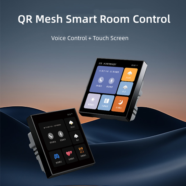 Smart Switch /Hotel  Room AC Energy Saver 2-Pole ABS Touch Panel Timer Switch