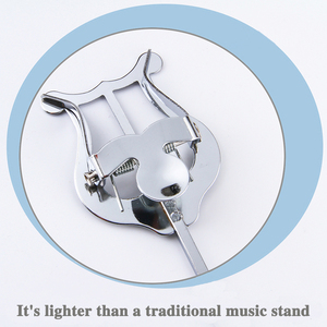 Clips <span class=keywords><strong>de</strong></span> marche pour porte-partiturs <span class=keywords><strong>de</strong></span> marche à clé rotative pour baritone et euphonium - Product Image 5