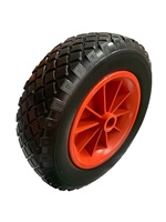 Nouveau chariot de plage de roue de mousse de polyuréthane PU compagnon de voyage pratique