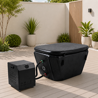 OEM ODM Pendingin Air Tahan Air 1HP untuk Mandi Es Cold Plunge dengan Kontrol Cerdas dan Pompa Filter Terintegrasi