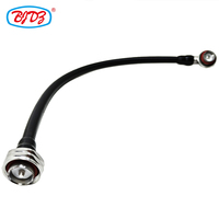 Factory Low PIM 1/2'' Super Flexible with 7/16 DIN-Male to 7-16 DIN-Male 90 RA Connector RF Jumper Coaxial Base Station Cable