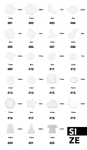 Porte-clés en céramique en forme de cœur pour la décoration de l'arbre de Noël blanc, matériau PVC pour transfert par sublimation - Product Image 4