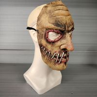 Vente chaude Halloween Horreur Grande Bouche Masque Avec Ongles Moche Réaliste Halloween Latex Masque Secret Room Escape
