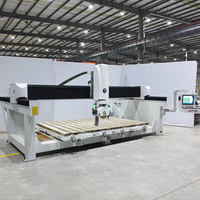 Nouvelle scie à pont pour pierre, machine lourde à 4 axes, scie à pont CNC 4+1, machine à découper en cercle les dalles de roche pour le marbre et le granit