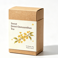 Thé aux fleurs d'Osmanthus séchées naturelles de qualité supérieure, OEM d'usine, favorise le bien-être quotidien, boisson purement végétale, arôme intense et sain