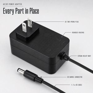 Maßgefertigtes Professionelles 12V 1A 12W Netzteil PSE-Zertifiziert US-Stecker für Audio-Video-Lautsprecher Verstärker IT-Geräte - Product Image 3