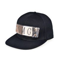 Gorra de Béisbol Hip Hop con Visera Plana y Remaches Metálicos con Logotipo Personalizado, Disponible en Pequeños Lotes, para Clubes y Espectáculos, Directo de Fábrica para Exportación