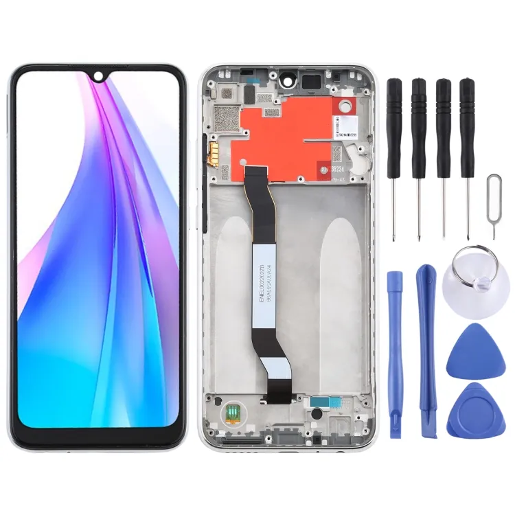 จอแสดงผลซ่อมโทรศัพท์หน้าจอ TFT LCD พร้อมกรอบสำหรับ Xiaomi Mi 8/9/11/CC9/Mix 2S/redmi Note 8T/9pro/K20/K30อัลตร้าสมาร์ทโฟน