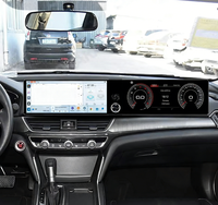 MOOKAKA Double autoradio Android de 12.3 pouces pour Honda Insight/Accord 2018-2022 autoradio multimédia GPS sans fil CarPlay unité principale