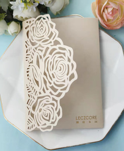 Ustom-tarjetas de invitación de boda, tarjetas de menú para fiestas privadas, festividades variadas y para el día de la madre - Product Image 6