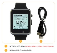 LILYGO T-Watch S3 Reloj Inteligente ESP32-S3 LoRa 470 mAh FLASH 16MB Portátil Placa de Desarrollo Programable DIY para Educadores y Creadores