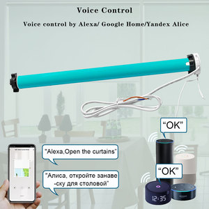 Tuya WiFi cortinas enrollables inteligentes persianas Motor para tubo de 38mm aplicación Smart Life Alexa Google Home Control - Product Image 2