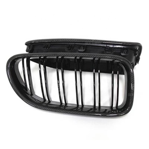 For 6 Series F06 F13 2011-2018 Carbon Fiber <b>Mesh</b> Grille air Inlet Modification Decoration - Product Image 4
