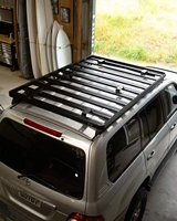 Accessoires automobiles universels en aluminium Porte-bagages de toit rigide Camionnette tout-terrain 4X4 pour VW Amarok Compatible Universal Cargo