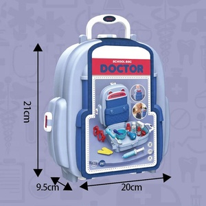 Juego <span class=keywords><strong>de</strong></span> rol 2 en 1, Kit médico, juguete, mochila - Product Image 3