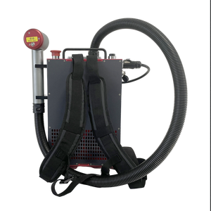 Nettoyage au laser à fibre pulsée pour surfaces métalliques, nettoyeur laser 50W 100W 200W, mini machine portable de décapage de rouille au laser pulsé, prix - Product Image 4