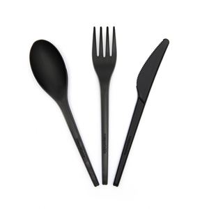 Cubiertos Desechables Compostables de 7 Pulgadas a Precio de Fábrica, Hechos con PLA de Origen Vegetal Resistente a Altas Temperaturas - Product Image 5