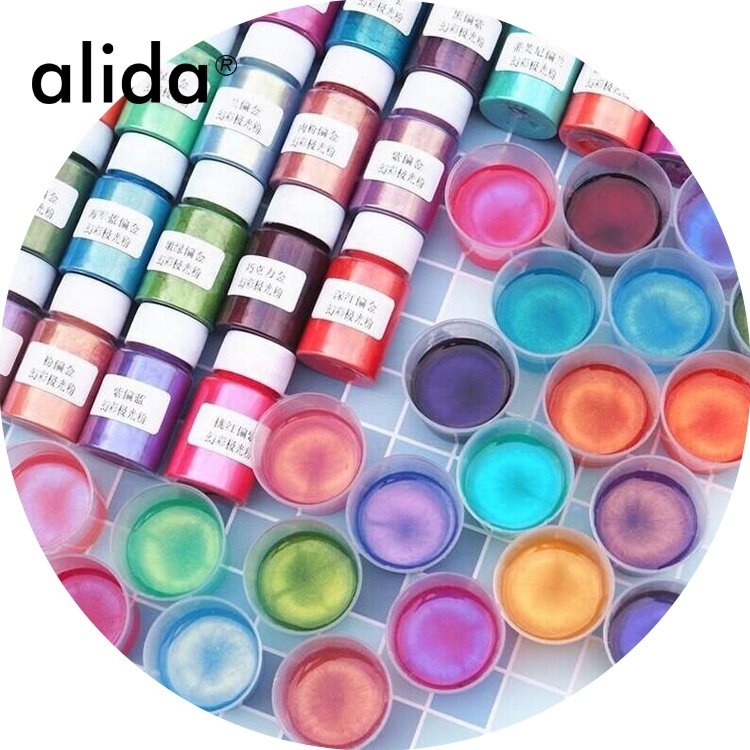 Epoxy Metallic Mica Pigment Powder for