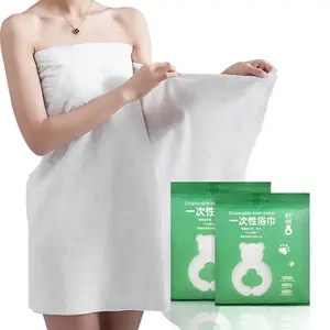 OEM Factory customized SPA Hotel non-woven disposable bath towel for beauty salon disposable towels for hair salon