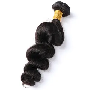 Top Quality 100% Malaysian Cuticle Remy Weft Bundles Human Pixie Curly #1 Loose Deep Vietnam Double Drawn Virgin Hair Body Wave