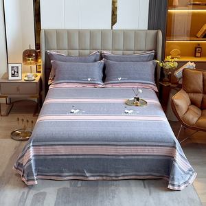 ขายตรงจากโรงงาน <span class=keywords><strong>ราคา</strong></span>ถูก <span class=keywords><strong>ผ้า</strong></span>ปูที่นอนลายทาง 100% <span class=keywords><strong>ผ้า</strong></span>ฝ้าย ดีไซน์เนอร์ พร้อมปลอกหมอน - Product Image 2