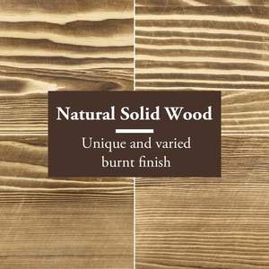 4-Bottle Rustic Brown <strong>Wood</strong> Wine Rack for <strong>Countertop</strong> Brushed Country Rustic Style, Compact Storage for Kitchen, Bar, Dining Room - Product Image 5