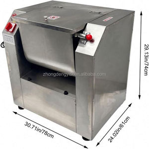 Wholesale Price Restaurant Hotel 7.5kg 15kg 25kg 50kg Hardback Horizontal Spiral Dough <b>Mixer</b> <b>Bread</b> - Product Image 3