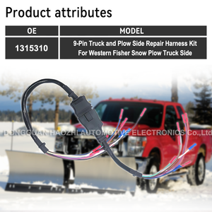 Ремкомплект электропроводки для снегоуборочных машин SAM Western Fisher, артикул 1315310, включая кабельные сборки и жгуты проводов для автомобилей - Product Image 3