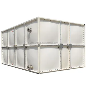 Grp Modular Panel Frp Water Tank For Smc Rectangular Water Grp Frp Water Tank