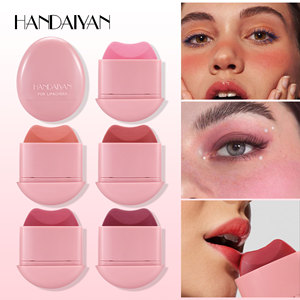 HANDAIYAN Pebble Pocket Blush Cream Tint <strong>Stick</strong> 5 Colors <strong>Blusher</strong> for Lip Cheek - Product Image 3