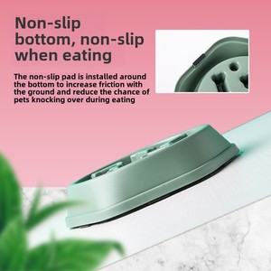 Custom <strong>Luxury</strong> Small <strong>Dog</strong> <strong>Bowl</strong> Slow Eating/Feeding Sublimation Training <strong>Bowl</strong> for <strong>Pets</strong> Automatic PP Plastic Material <strong>Bowl</strong> - Product Image 5