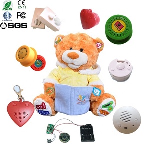 OEM nhà máy pin hoạt động thiết bị âm thanh cho đồ chơi sang trọng <span class=keywords><strong>Mini</strong></span> Recordable tim vòng âm thanh bằng giọng nói âm nhạc chip mô-đun hộp cho búp bê - Product Image 5