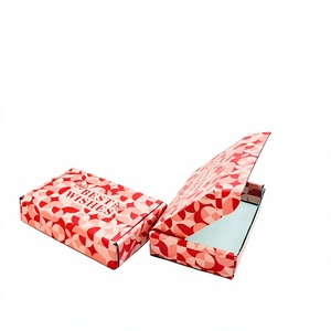 Personalized Custom Packaging <b>Boxes</b> Pink Shipping Box Gift Mailer Corrugated Carton Moving <b>Cardboard</b> Box With Logo - Product Image 4