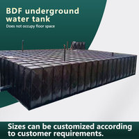 Tanque de Almacenamiento Subterráneo BDF con Revestimiento de Grado Alimenticio para la Recolección de Agua de Lluvia para Sistemas de Riego en Comunidades Residenciales