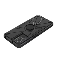 Étui de téléphone Mecha anti-chute en TPU+PC avec béquille de style le plus récent pour Redmi Note 11 Pro K40 Gaming