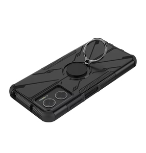 Nuovissima Custodia per Telefono con Design a Supporto ad Anello in TPU+PC Antiurto Stile Mecha per <span class=keywords><strong>Redmi</strong></span> Note 11 <span class=keywords><strong>Pro</strong></span> <span class=keywords><strong>K40</strong></span> Gaming - Product Image 5