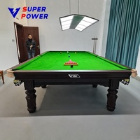 Billard billard billard Table de billard Table de billard Table de billard Standard 12FT qualité vente d'usine