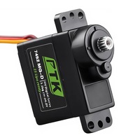 Servomoteur numérique à engrenages métalliques PTK 7452MG-D, poids 12g, taille 9g, pour modèles d'avions RC à voilure fixe, multirotor, drones UAV, accessoires