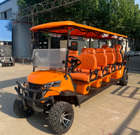 Voiture buggy électrique 10 places homologuée pour la route chinoise, chariot de chasse, batterie au plomb-acide 72V, cadre en aluminium, tout-terrain, voiturette de golf