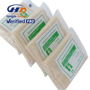 HD CTB-3 คุณภาพสูงกีฬายืดหยุ่นระบายอากาศผ้าพันแผลสามเหลี่ยมเข้มข้น - Product Image 1