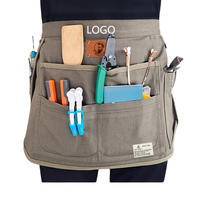Tablier de taille de cosmétologie de haute qualité pour hommes et femmes coiffeur multi-poches uniformes de restaurant et de bar